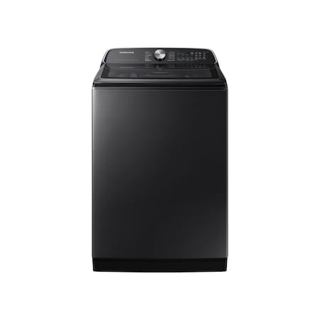 Samsung Samsung 5.4 cu. ft. Brushed Black Smart Top Load Washer WA54CG7105AVUS